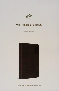 ESV Thinline Bible (TruTone, Espresso), Imitation Leather